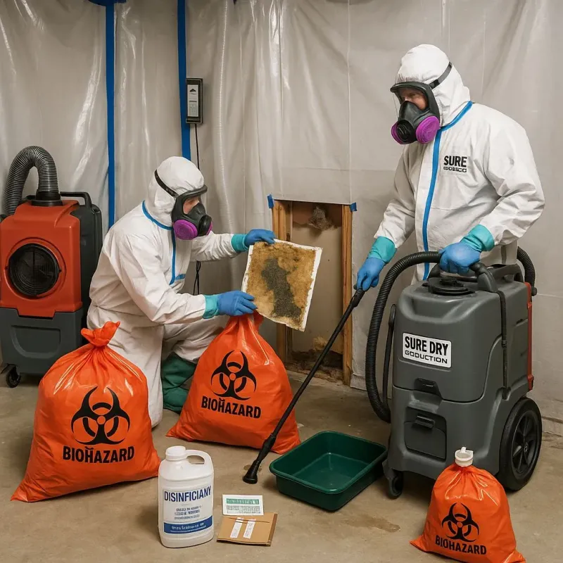 Contaminated Water Handling Protocols process in Bellefonte, PA