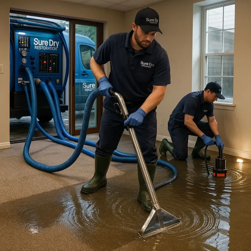 Water Extraction and Removal process in Bellefonte, PA